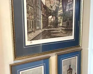 Framed prints of Rothenberg, Germany.