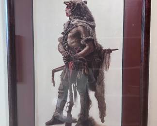 James Bama signed artwork, "Portraits in Pride" collection.