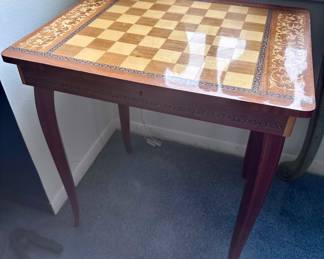 Reuge music box games table.