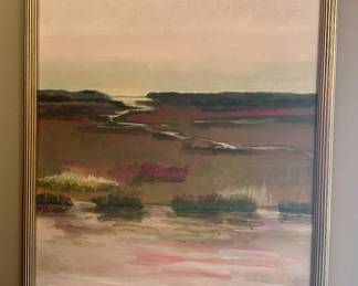 Original painting, Manitou Island artist.
