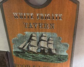 Tavern sign.