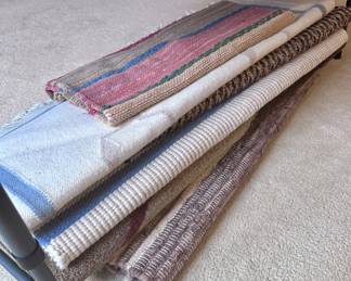 Small rugs.
