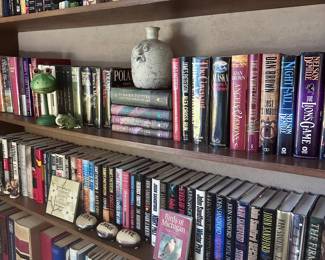 Many books.