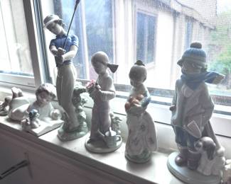 Collectible figurines.