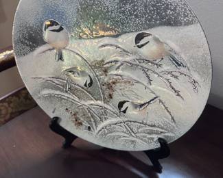 Brumm enamel plate.