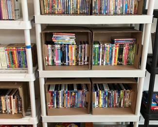 Lots of kids DVDs