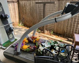 Snowboard and treadmill