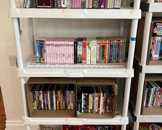 DVDs and games
