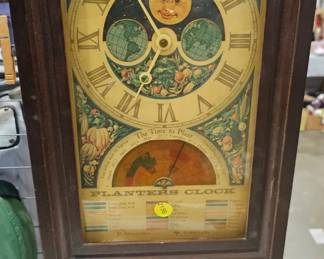 PLANTERS CLOCK