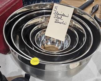 STAINLESS STEEL BOWL SET