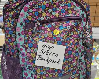 HIGH SIERRA BACKPACK