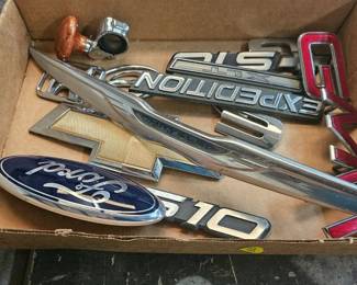 MISC VEHICLE EMBLEM LOT