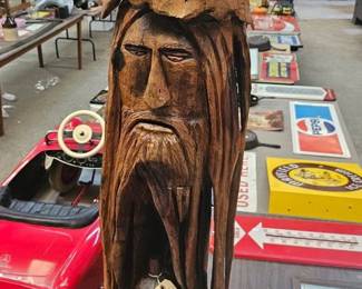 WOODEN FIGURE