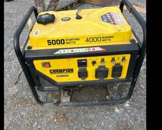 CHAMPION 4000 WATT GENERATOR