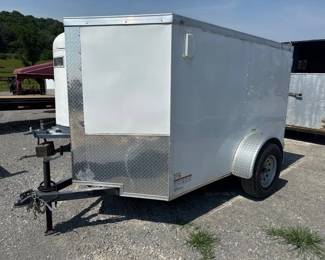 enclosed trailer