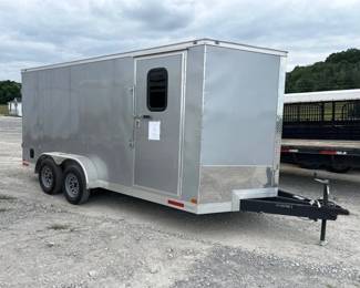 enclosed trailer