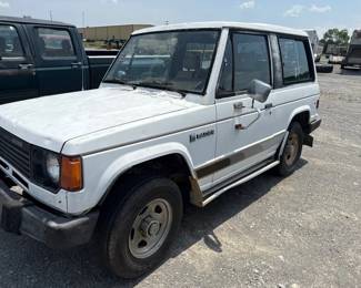 1987 Dodge Raider Multipurpose Vehicle MPV SALVAGE TITLE