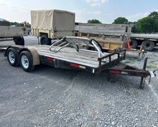 64X16 BUMPER PULL TRAILER