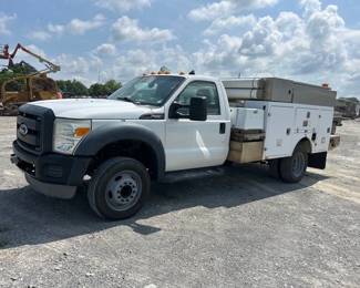 2013 FORD F450 SERVICE TRUCK TITLE