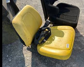 2 TRACTOR SEATS