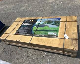 20X20 STEEL CARPORT