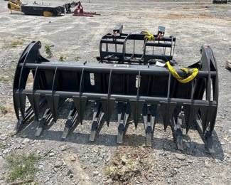 MIDSTATE 84 SKID STEER ROOT GRAPPLE