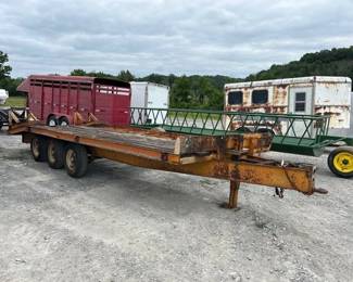ECONOLINE 20 TRIAXLE EQUIPMENT TRAILER