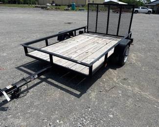 2020 TRIPLE CROWN 5x8 UTILITY TRAILER WITH GATE