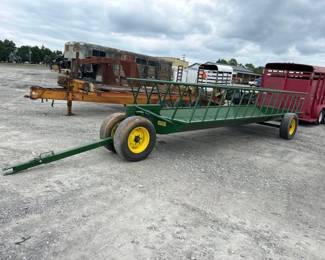 UNUSED STOLTZFUS 20 HAY FEEDER WAGON