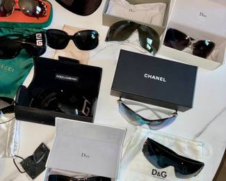 Dolce and Gabbana Dior Chanel Fendi Givenchy Gucci Sunglasses