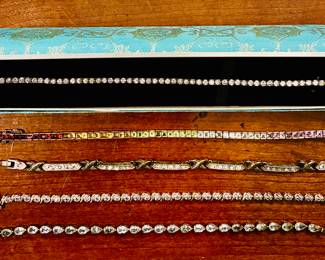Tennis bracelets