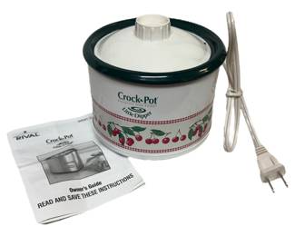 Crockpot Cherry Little Dipper Food Warmer