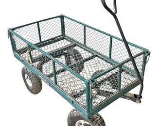 GroundWork Steel Garden Utility Cart