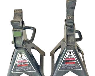 Two 3Ton Craftsman Jack Stands
