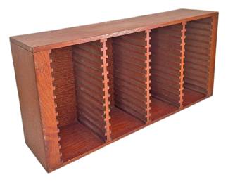 Solid Wood CD Shelf