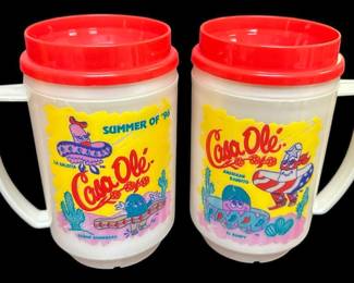 Vintage Case Ole Houston Insulated Mugs