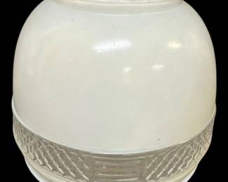 Vintage Art Deco Milk Glass Lamp Shade