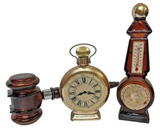 3 Vintage Avon Aftershave Bottles