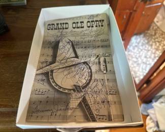 SIGNED GRAND OLE OPRY PAPER