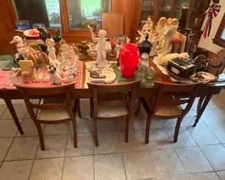 DINING TABLE 6 CHAIRS