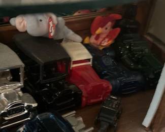LOT OF CAR AVON BOTTLES