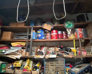 CONTENTS OF TOP 4 SHELVES
