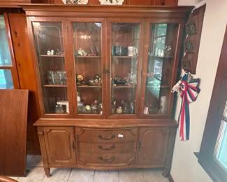 CHINA CABINET CONTENTS NOT INCLUDED