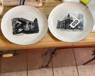 TWO FAYETTEVILLE TN PLATES