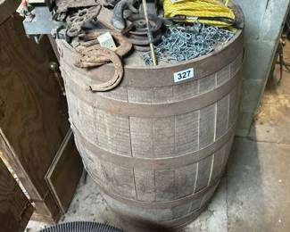 WOODEN BARREL