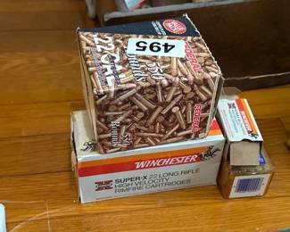 LOT OF 22 LONG RIFLE AMMO