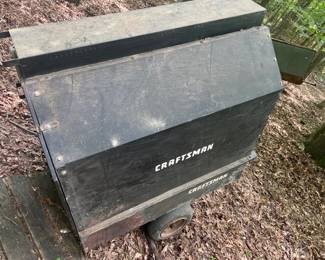 CRAFTSMAN PULL BEHIND VAC