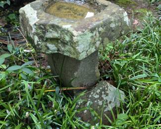 Handmade Bird Bath