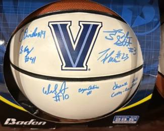 Autographed Villanova Basketball