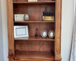 Antique Style Breakfront Bookcase